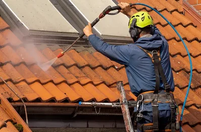 Démoussage et hydrofuge de toiture à Manso